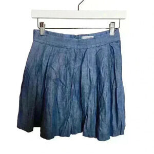 American Eagle women's a-line blue denim skirt size XS